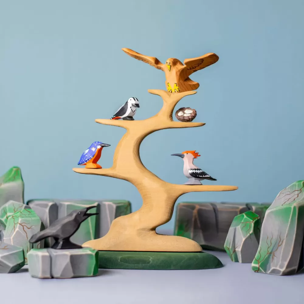 Store Bumbutoys Albero Degli Uccelli In Legno