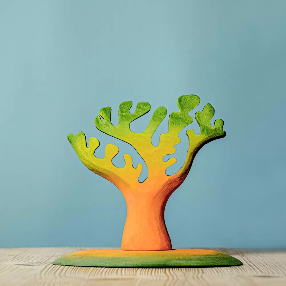 New Bumbutoys Albero Piccolo Dei Dinosauri In Legno