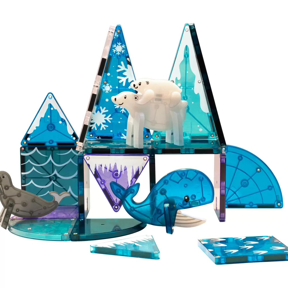 Online Magna-Tiles Animali Artici - Set Da 25 Pezzi -