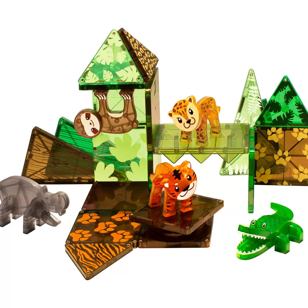 Online Magna-Tiles Animali Della Giungla - Set Da 25 Pezzi -