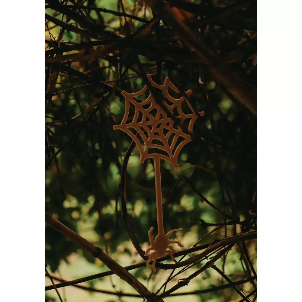 Hot Kinfolk Pantry Bacchetta Per Bolle Di Sapone In Bioplastica Ragno Di Halloween Kinfol