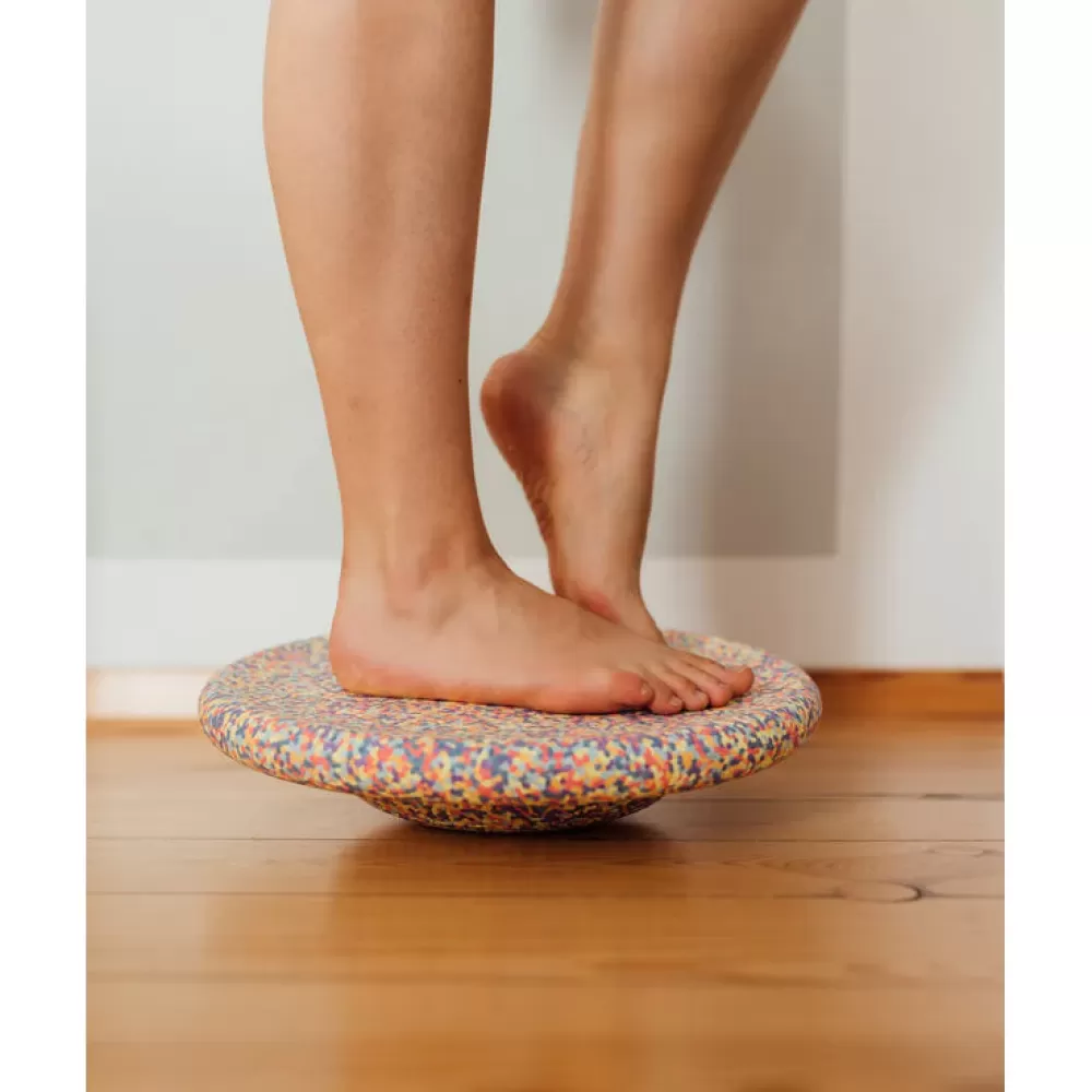 Clearance Stapelstein Balance Board Confetti Pastel - Gioco Destrutturato Per La Motricita -