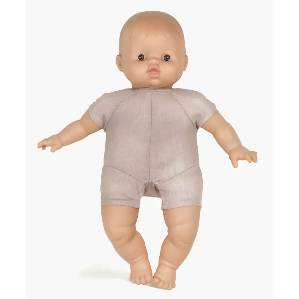 Outlet Minikane Bambola In Vinile 28 Cm Gaspard - Linea Babies -