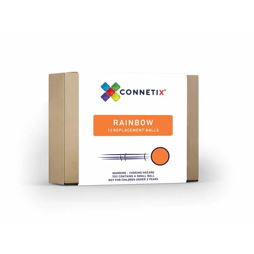 Best Sale Connetix Biglie Sostitutive Per Tessere Magnetiche Traslucide Arcobaleno - Set