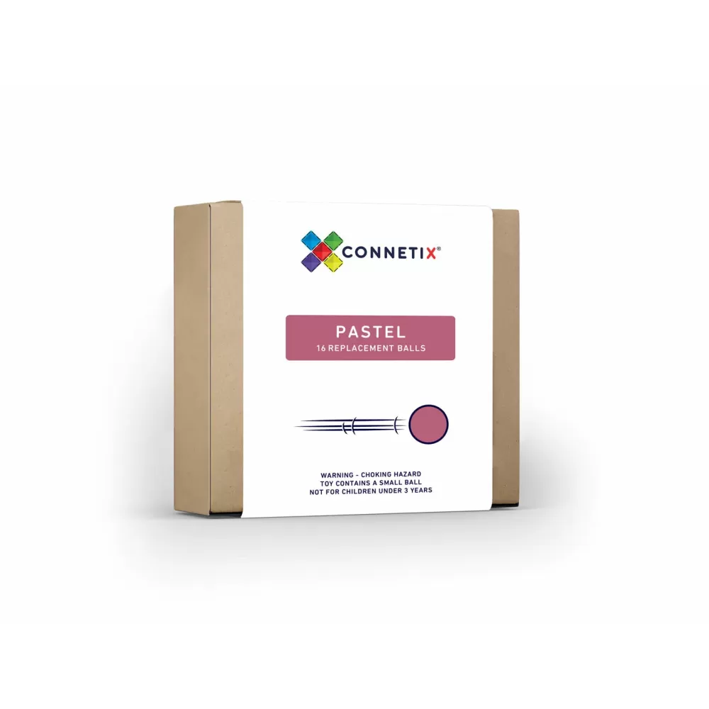Discount Connetix Biglie Sostitutive Per Tessere Magnetiche Traslucide Pastello - Set Da