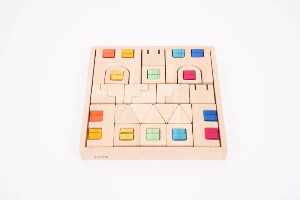 Shop Tickit Blocchi Di Legno Con Gemme