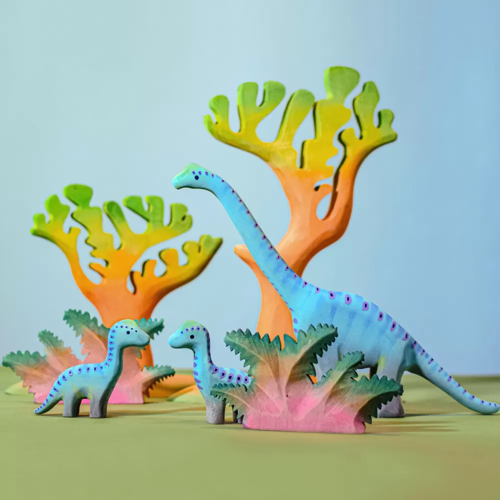 Cheap Bumbutoys Brontosauro Dinosauro Cucciolo Gioco In Legno
