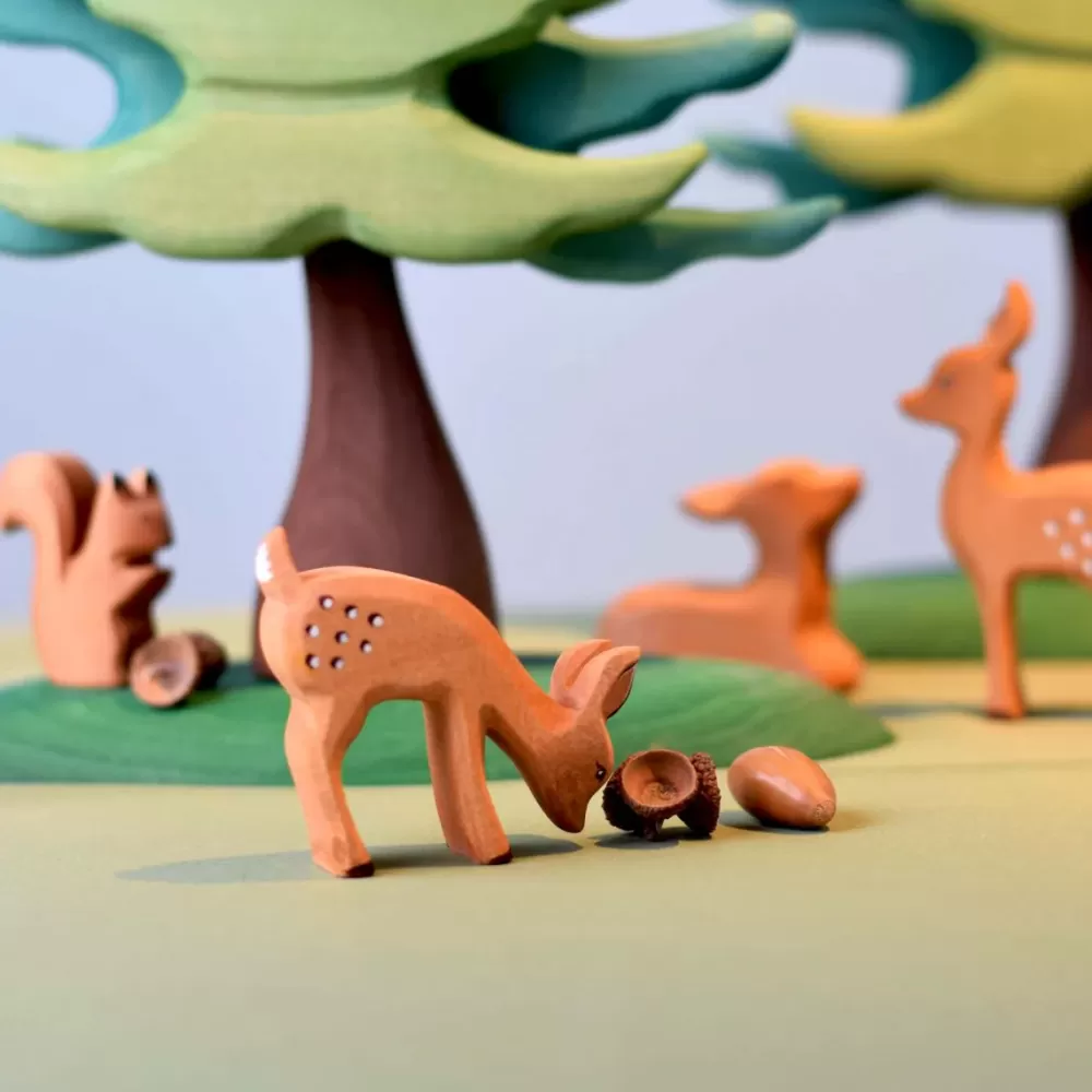 Clearance Bumbutoys Cerbiatto Ruminante Gioco In Legno