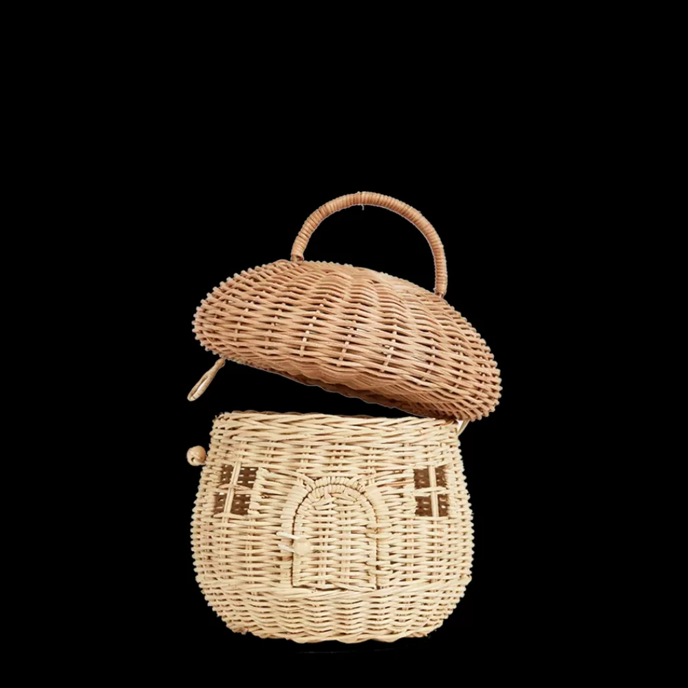 Flash Sale Olli Ella Cestino In Rattan Fungo