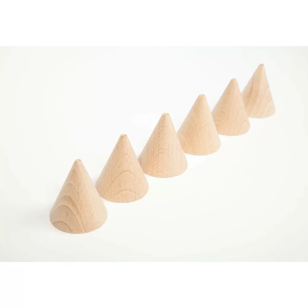 Store Grapat Cono In Legno Naturale