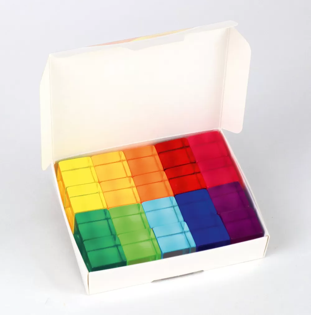 Best Bauspiel Cubi Traslucidi - 20 Pezzi -