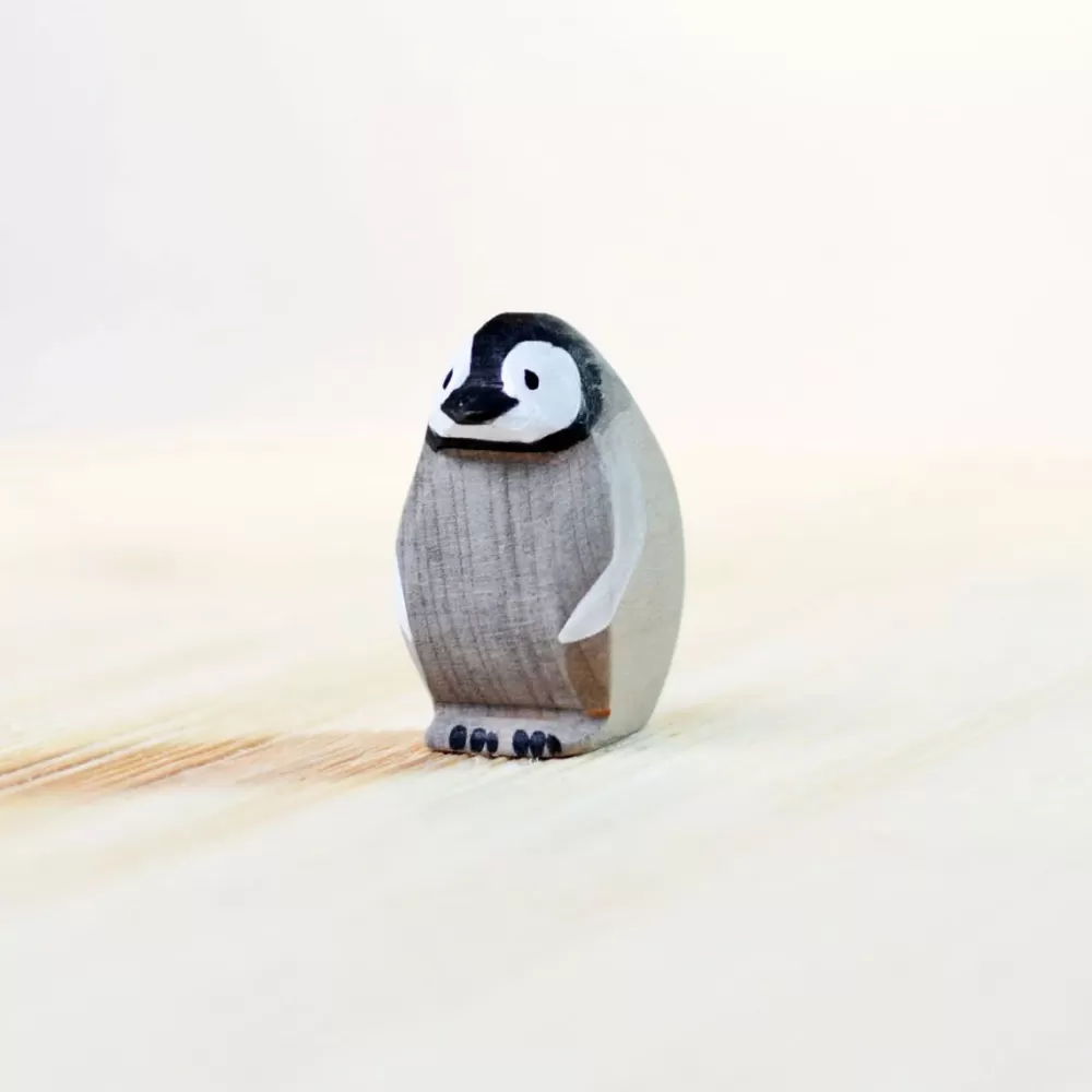 Best Bumbutoys Cucciolo Di Pinguino Imperiale Gioco In Legno