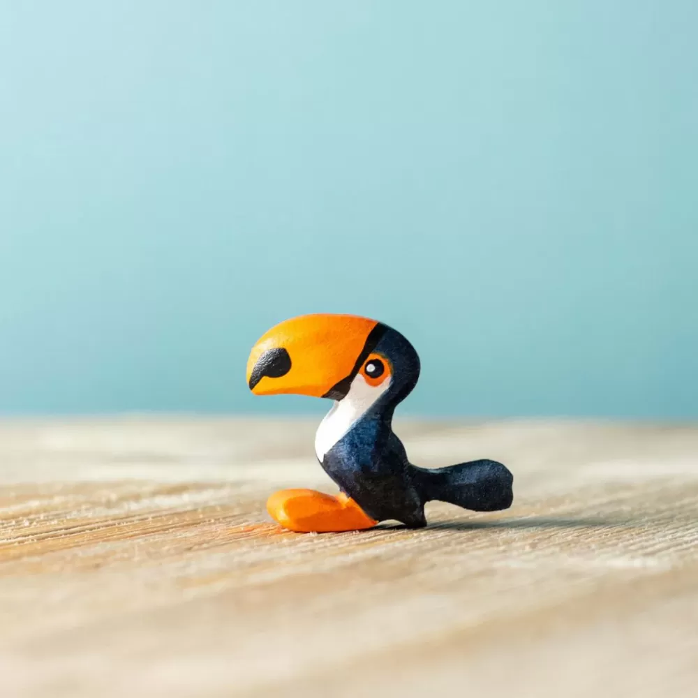 Hot Bumbutoys Cucciolo Di Tucano In Legno