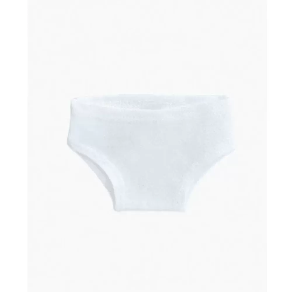 Clearance Minikane Culotte Bianche In Cotone Per Bambola 34 E 37 Cm Gordis