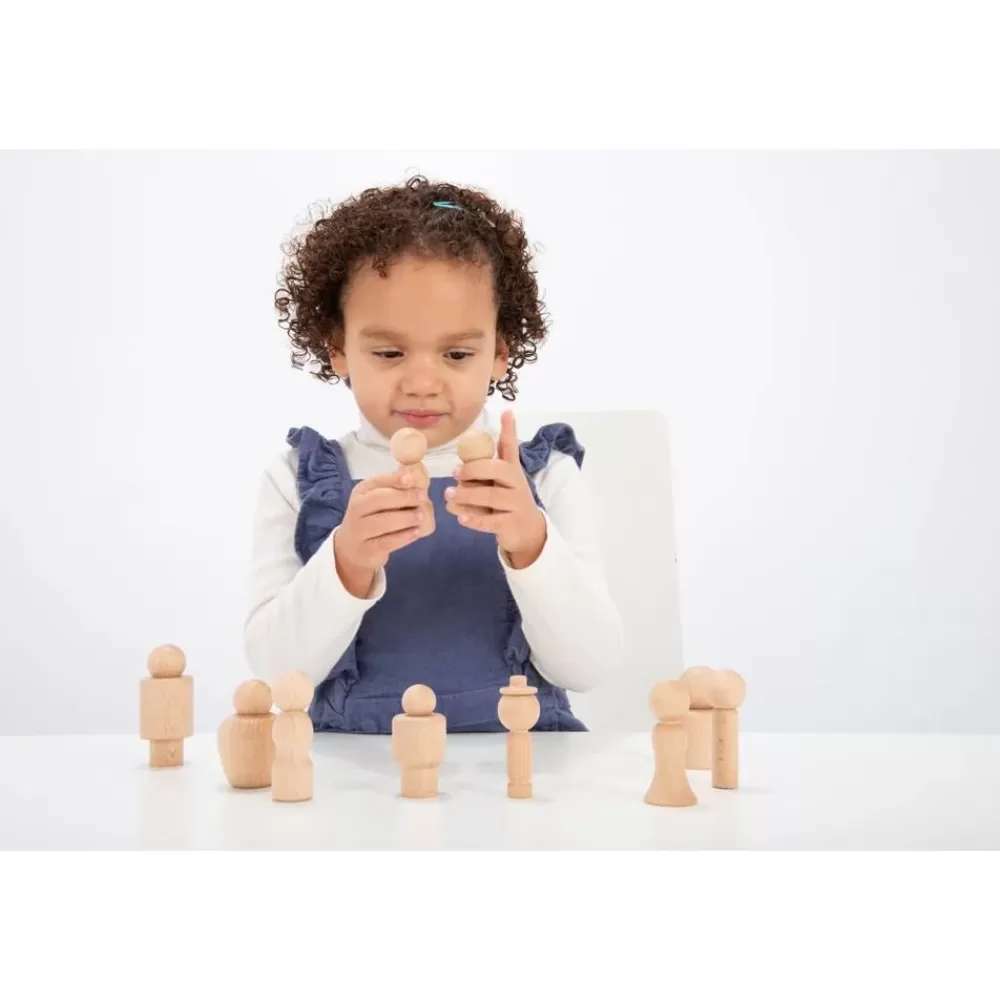 Hot Tickit Figurine In Legno