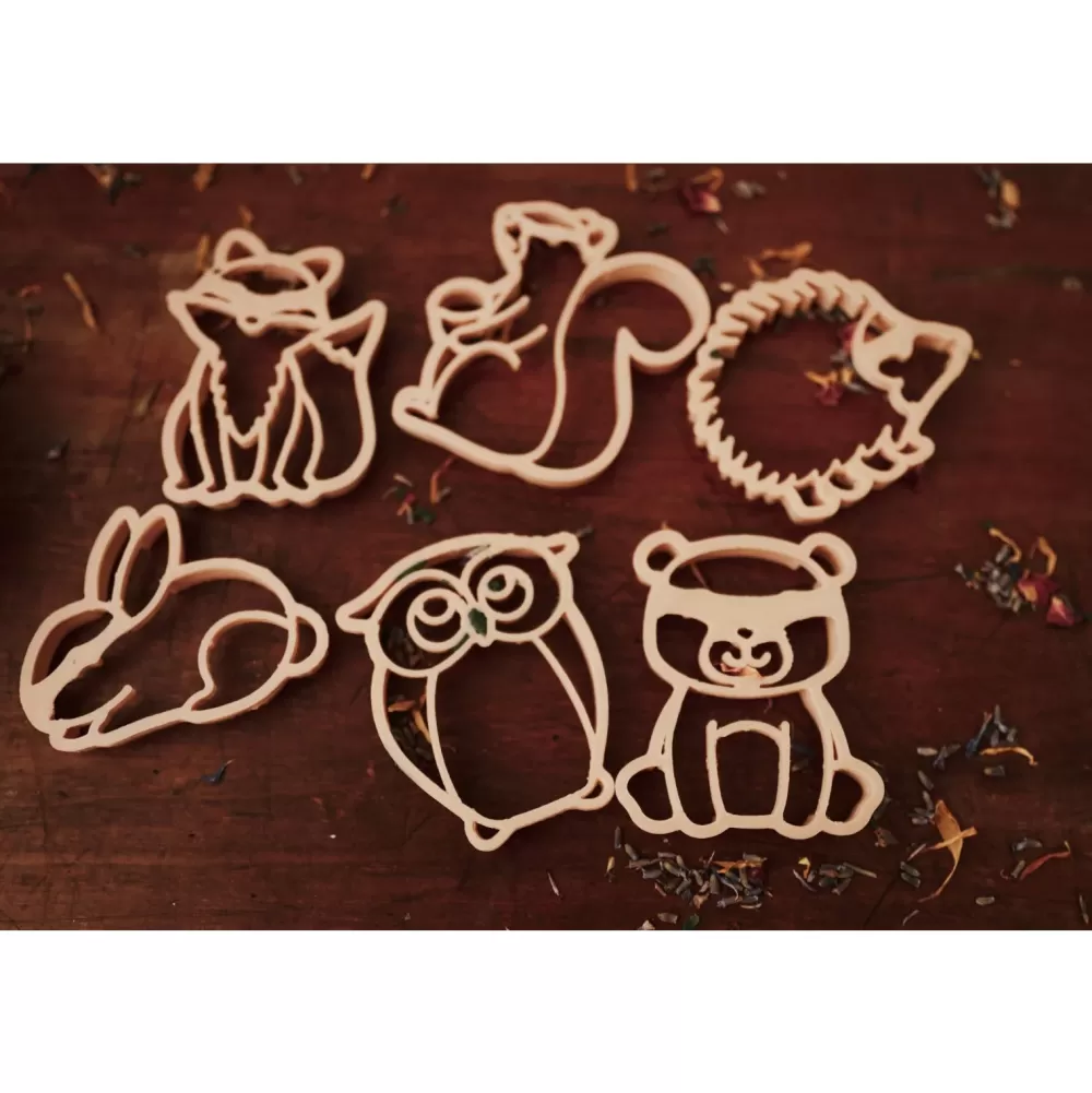 Cheap Kinfolk Pantry Formine In Bioplastica Per Pasta Modellabile Animali Della Foresta Kin