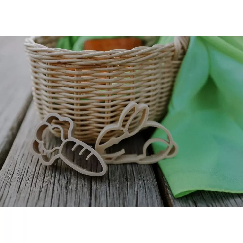 Clearance Kinfolk Pantry Formine In Bioplastica Per Pasta Modellabile Coniglio E Carota Kinfolk