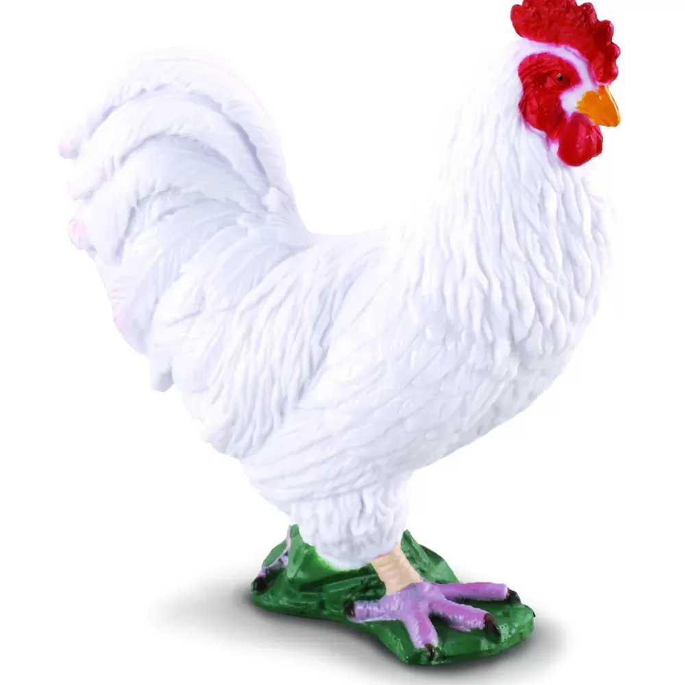 Discount Collecta Gallo Bianco Animale Giocattolo