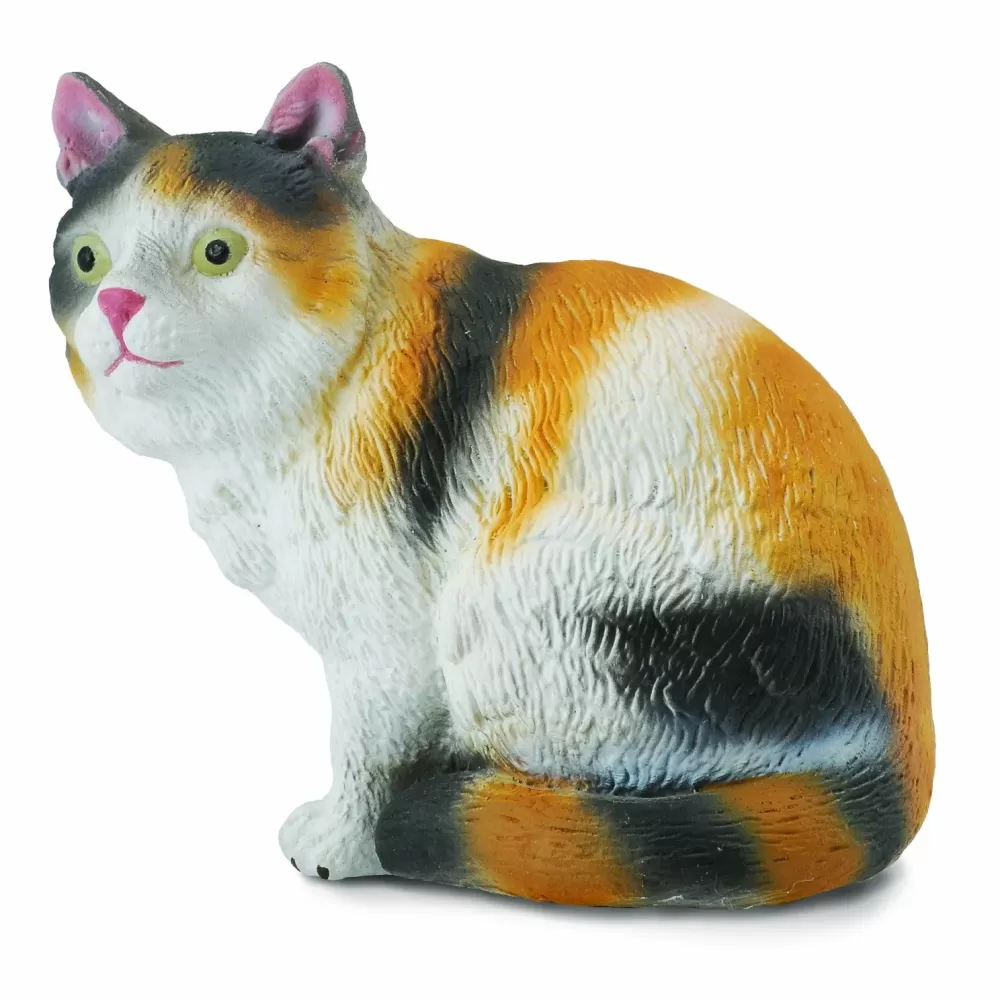 Fashion Collecta Gatto Domestico Animale Giocattolo