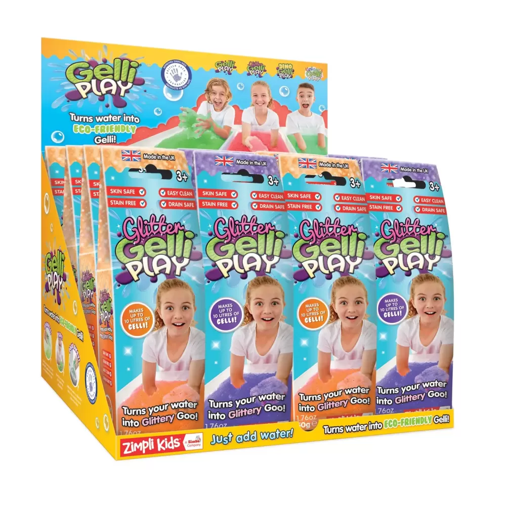Flash Sale Zimpli Kids Gelatina Sensoriale Con Eco-Glitter Gelli 50 Gr