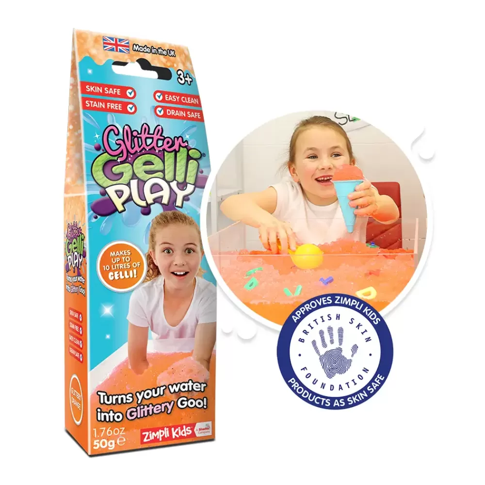 Flash Sale Zimpli Kids Gelatina Sensoriale Con Eco-Glitter Gelli 50 Gr