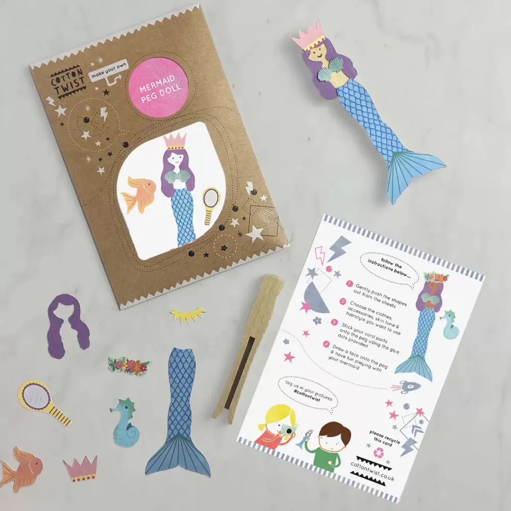 Online Cotton Twist Kit Crea La Tua Bambola Sirena