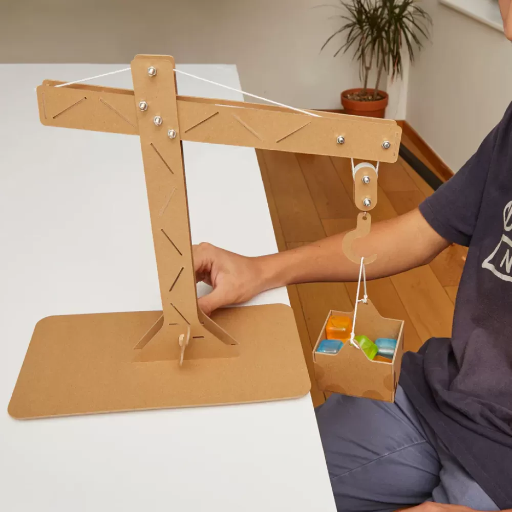 Cheap Kikkerland Kit Crea La Tua Gru A Puleggia