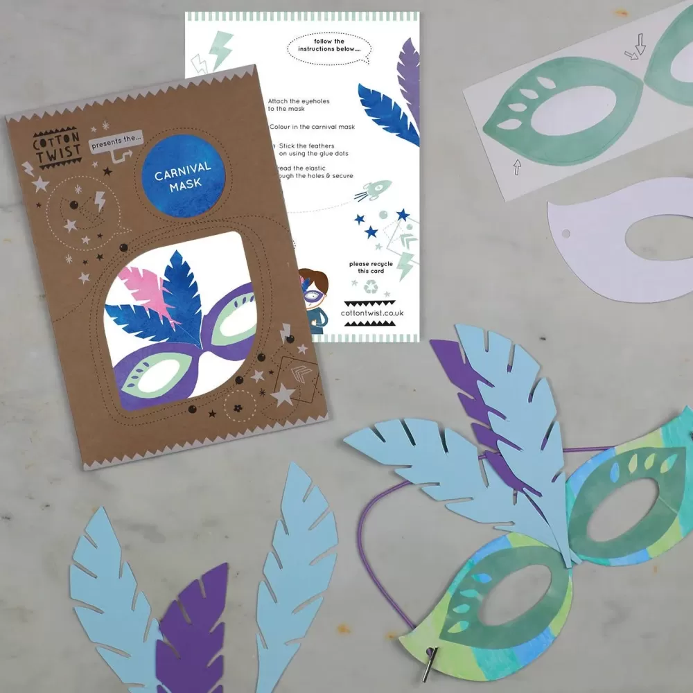 Cheap Cotton Twist Kit Crea La Tua Maschera Di Carnevale-