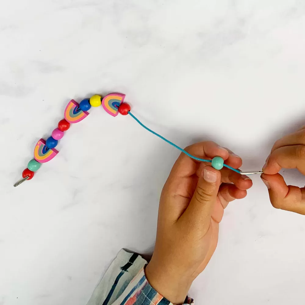 Cheap Cotton Twist Kit Per Creare Braccialetti - Colori Dell'Arcobaleno -