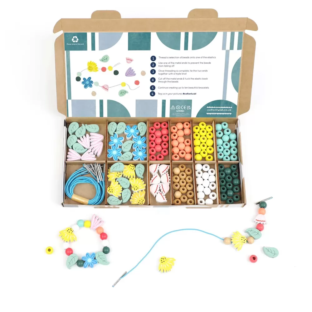 Best Sale Cotton Twist Kit Per Creare Braccialetti - Wildflower -
