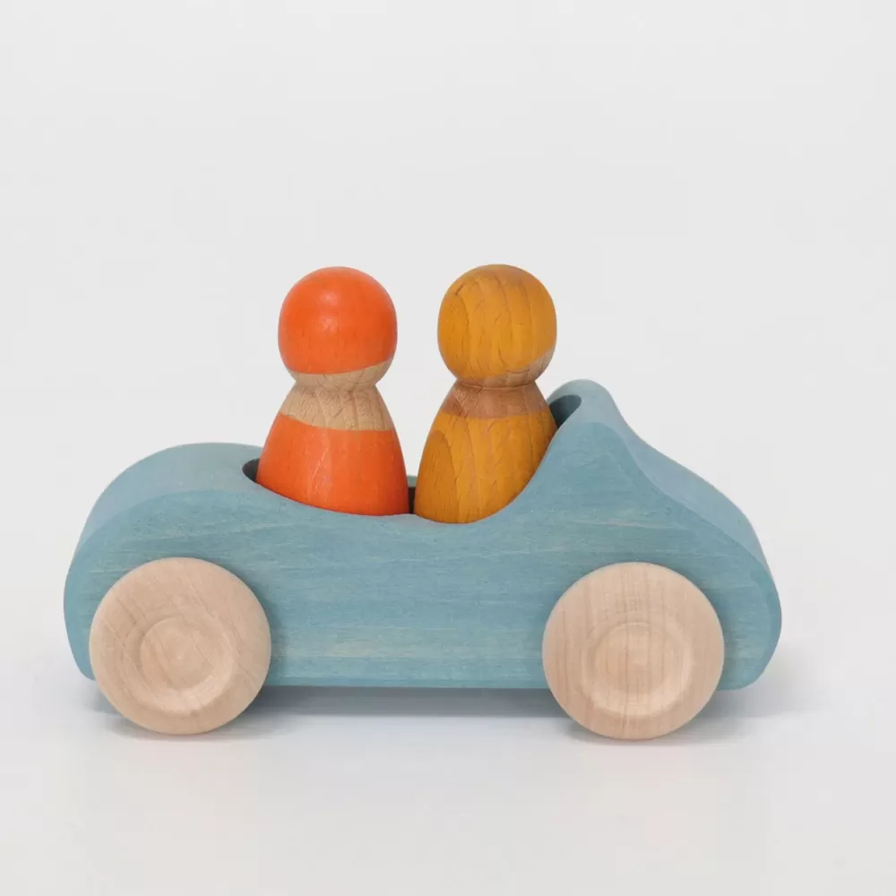 Clearance Grimm's Macchina Decappottabile Grande Blu Con Personaggi