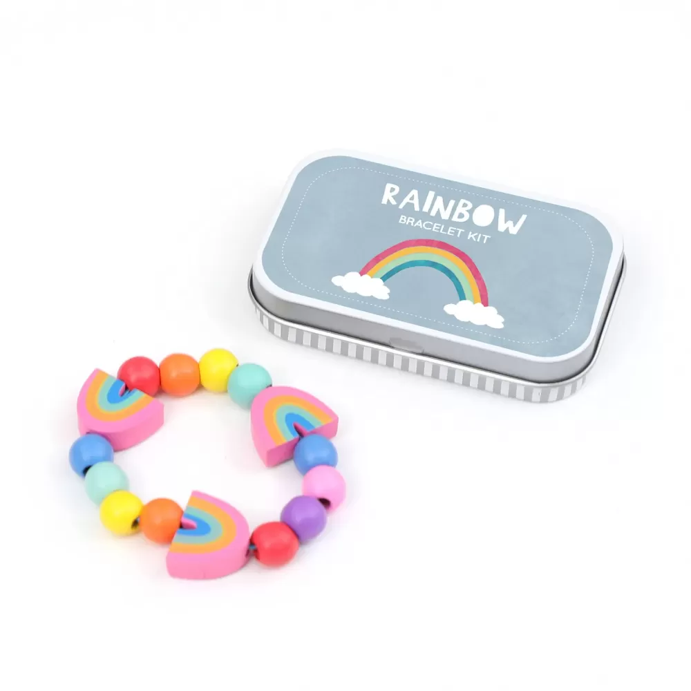 Sale Cotton Twist Mini Kit Per Creare Braccialetti - Arcobaleno -