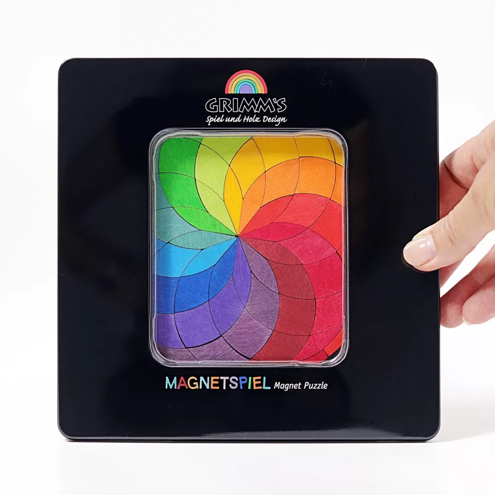 Outlet Grimm's Mini Puzzle Magnetico Spirale Arcobaleno