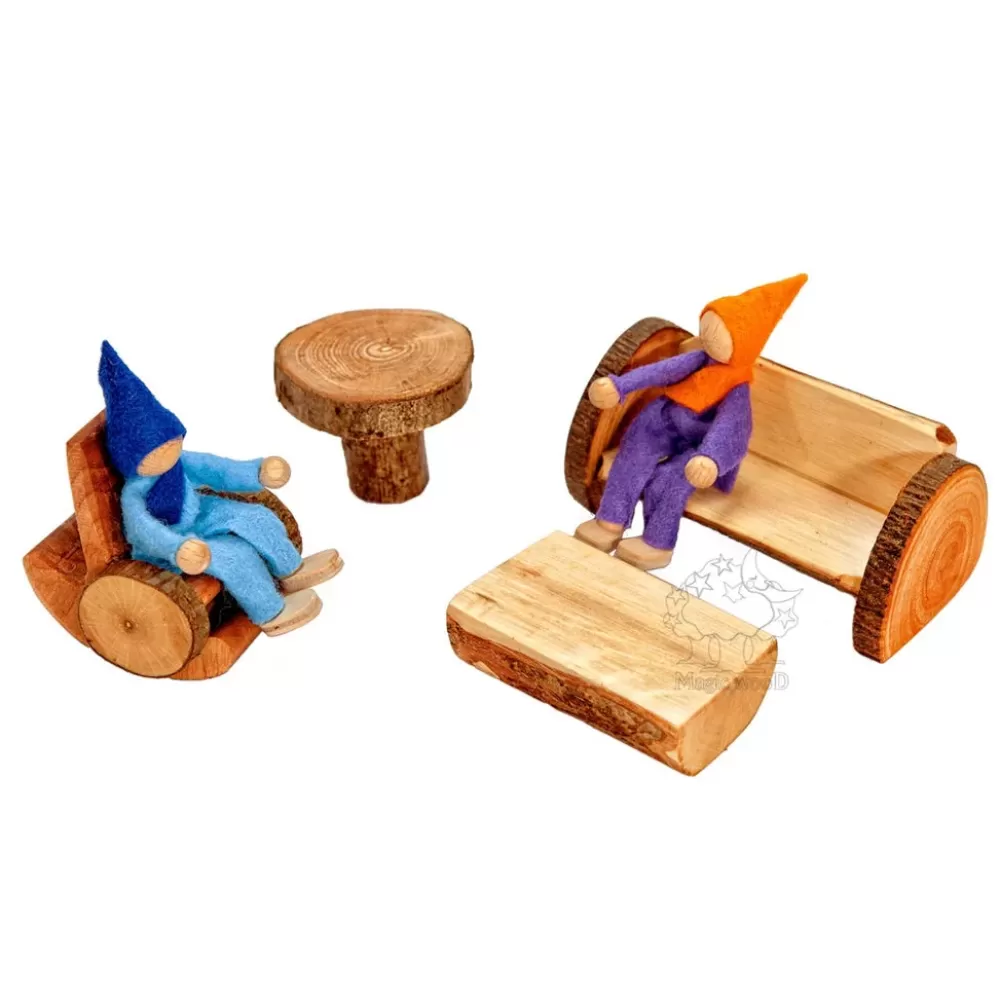 New Magic Wood Mobili Per Casa Delle Bambole - Salone -