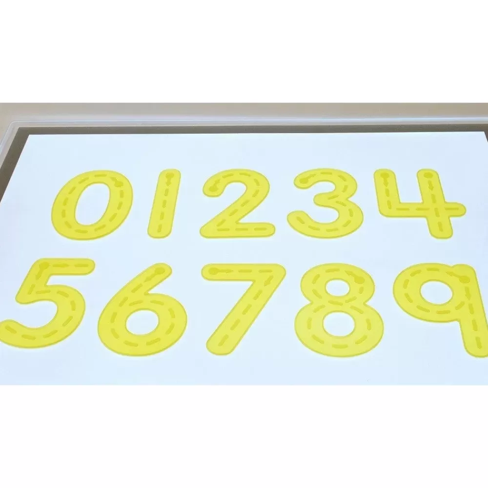Hot Tickit Numeri Gialli In Silicone Silishapes