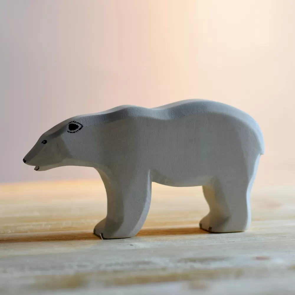 Outlet Bumbutoys Orso Polare In Legno