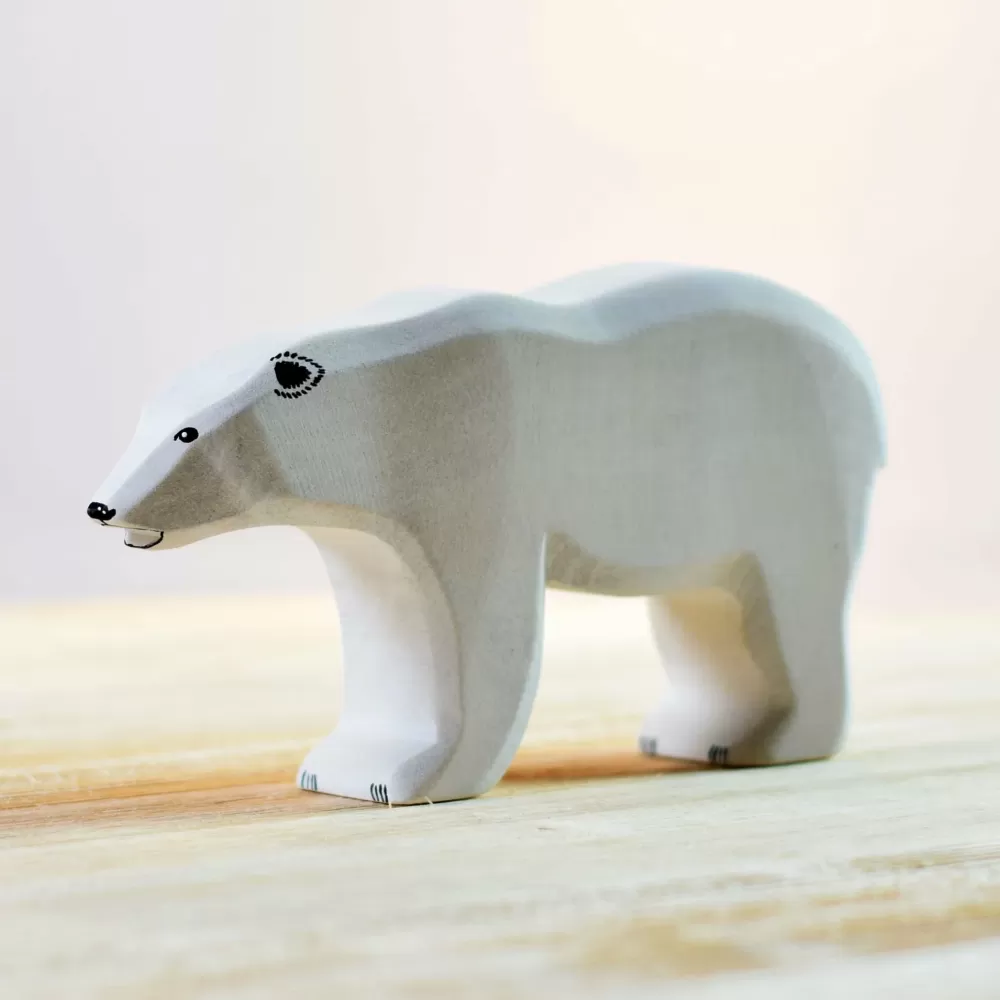 Outlet Bumbutoys Orso Polare In Legno