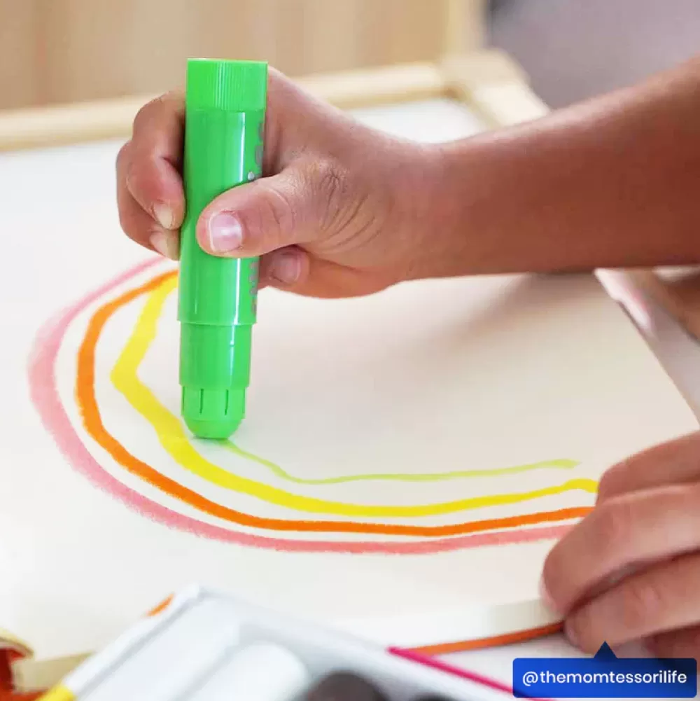 New Ooly Pastelli Di Tempera Solida Chunkies Paint Sticks - Neon-