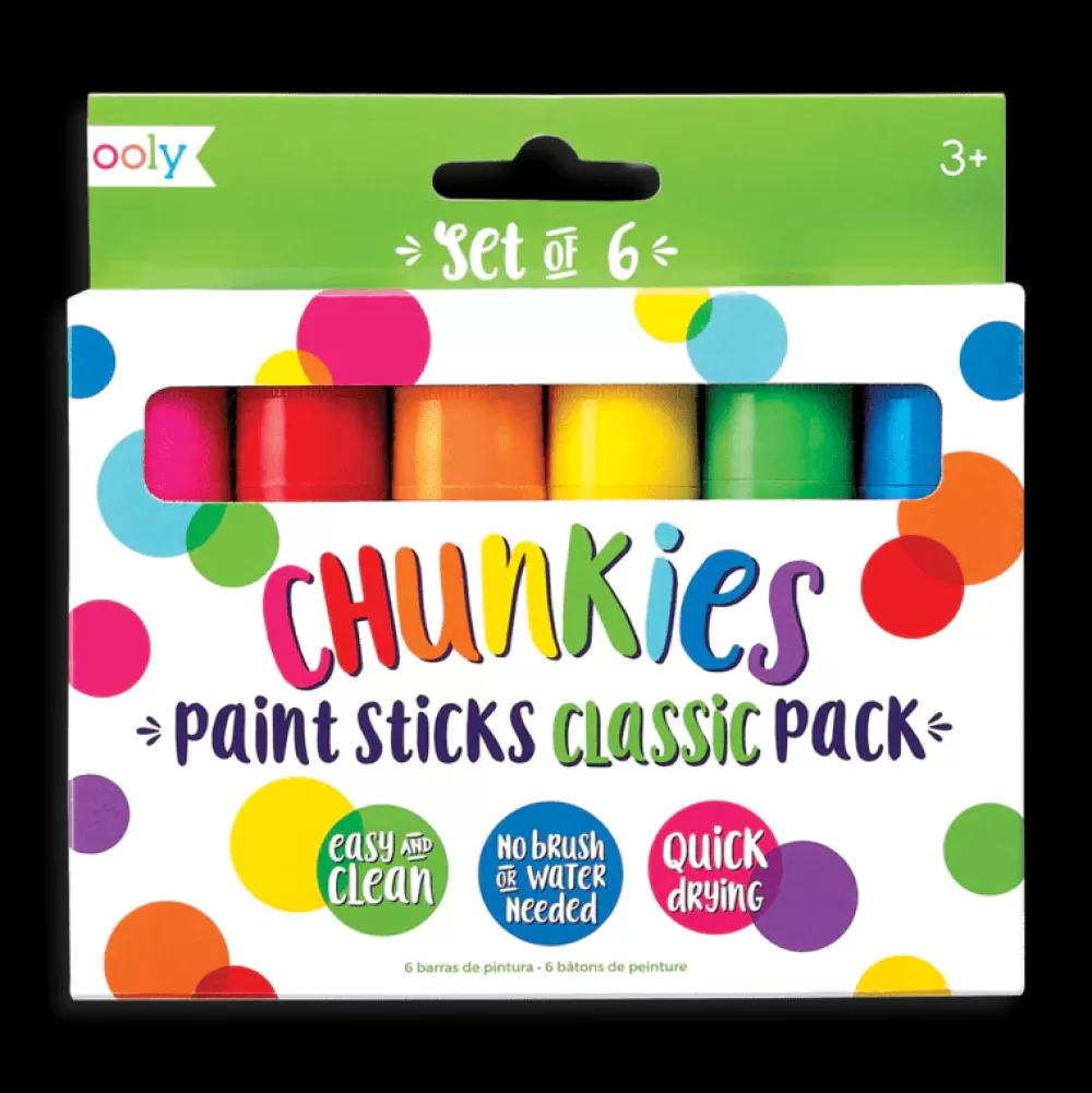 Hot Ooly Pastelli Di Tempera Solida Chunkies Paint Sticks -
