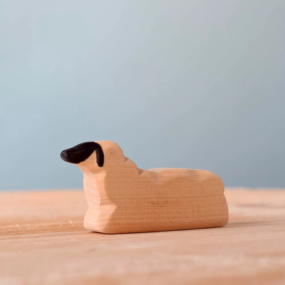 Online Bumbutoys Pecora Seduta In Legno