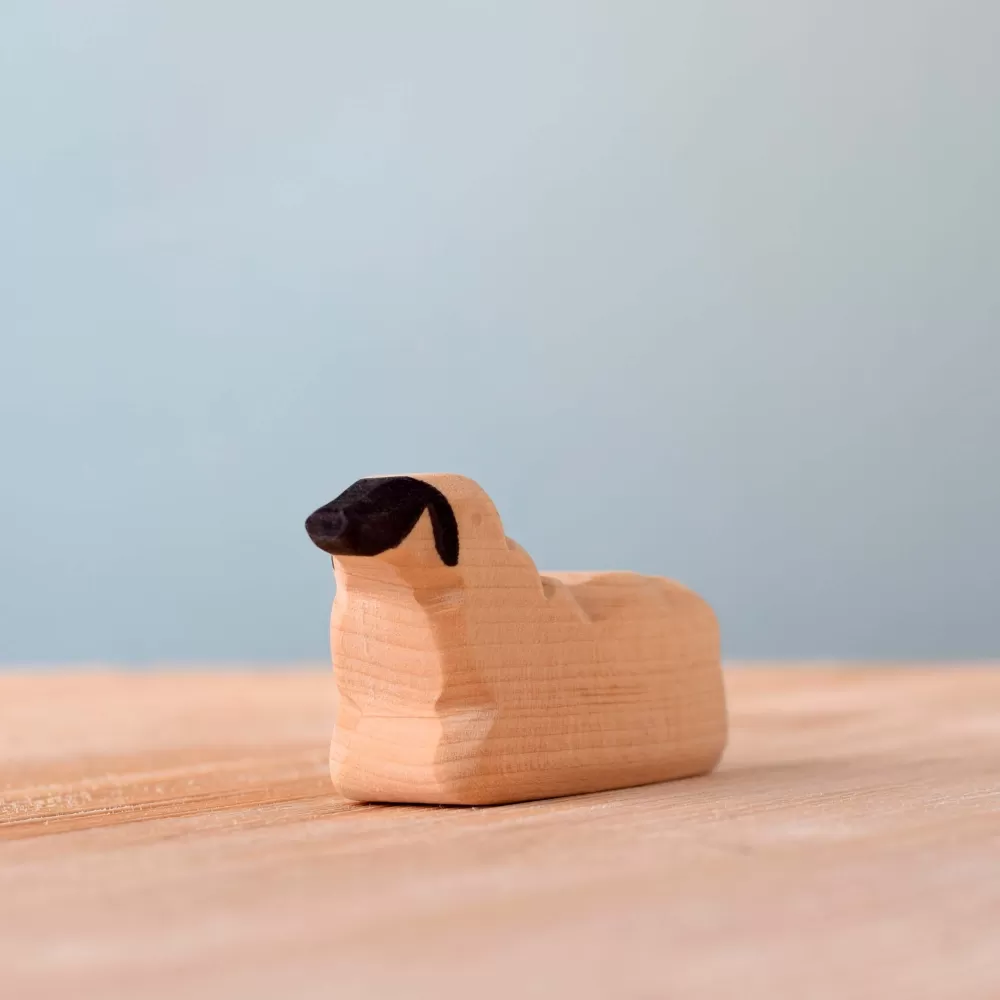 Online Bumbutoys Pecora Seduta In Legno