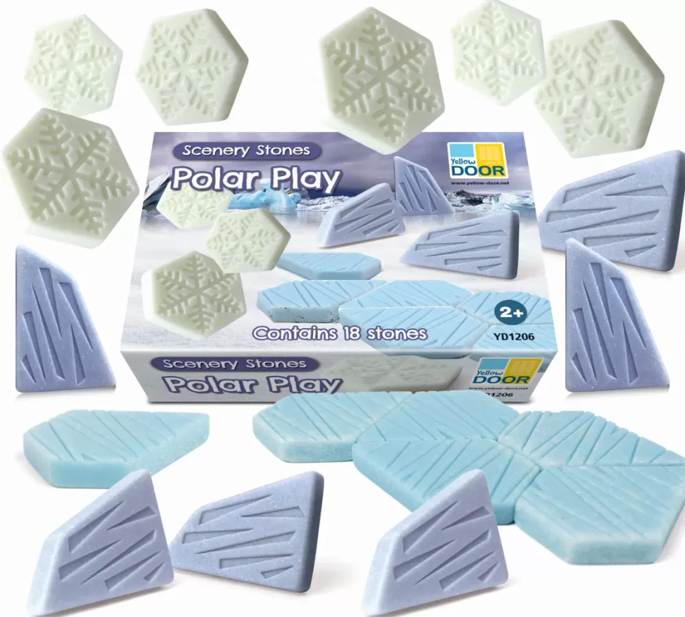 New Yellow Door Piccoli Mondi Pietre Sensoriali Invernali - Polar Play -