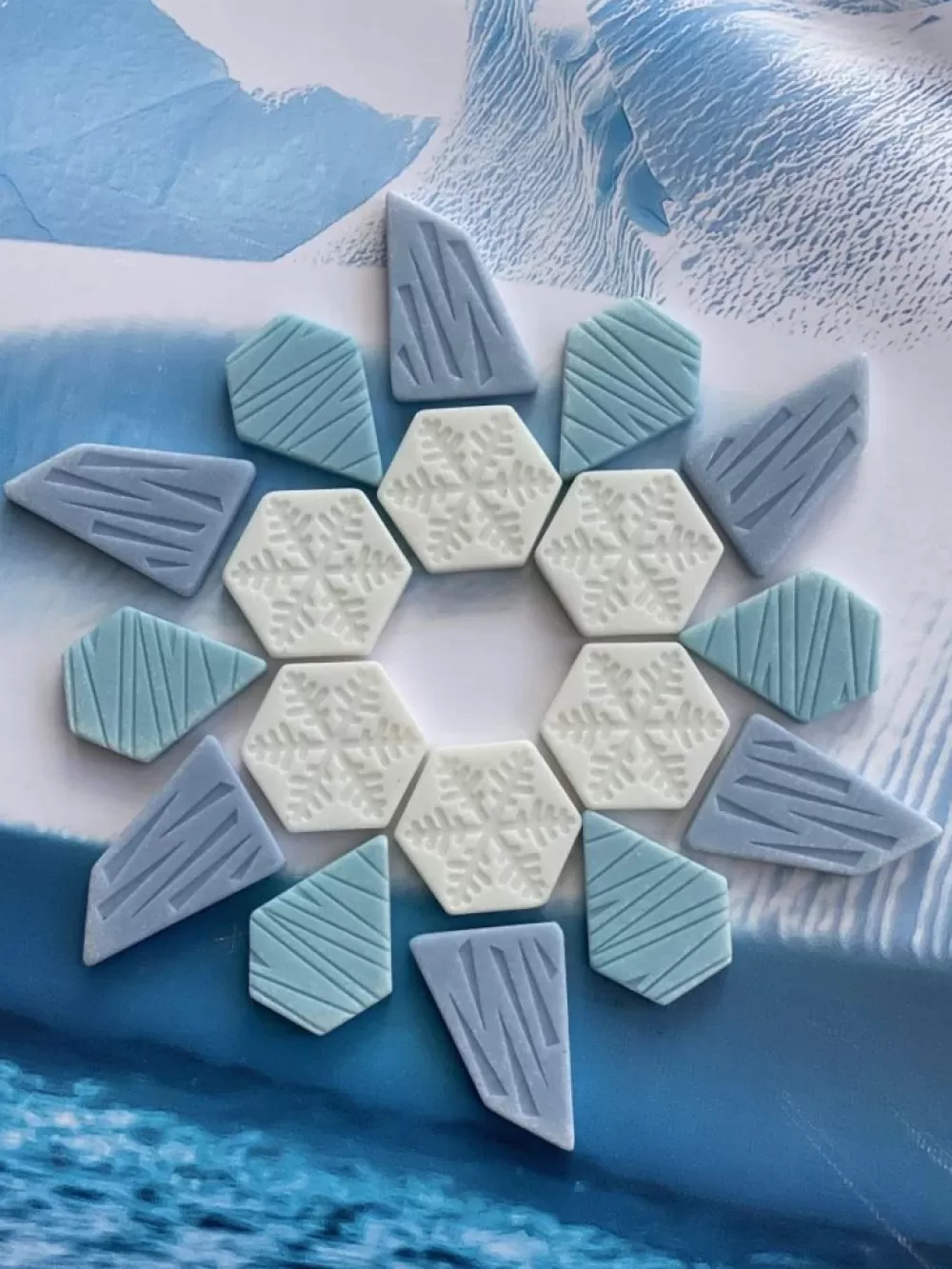 New Yellow Door Piccoli Mondi Pietre Sensoriali Invernali - Polar Play -