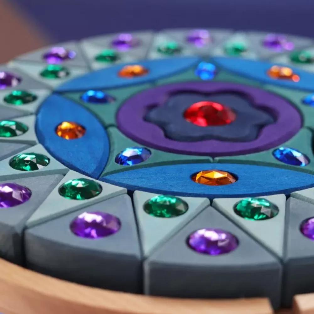 Store Grimm's Piccolo Puzzle Sparkling Mandala
