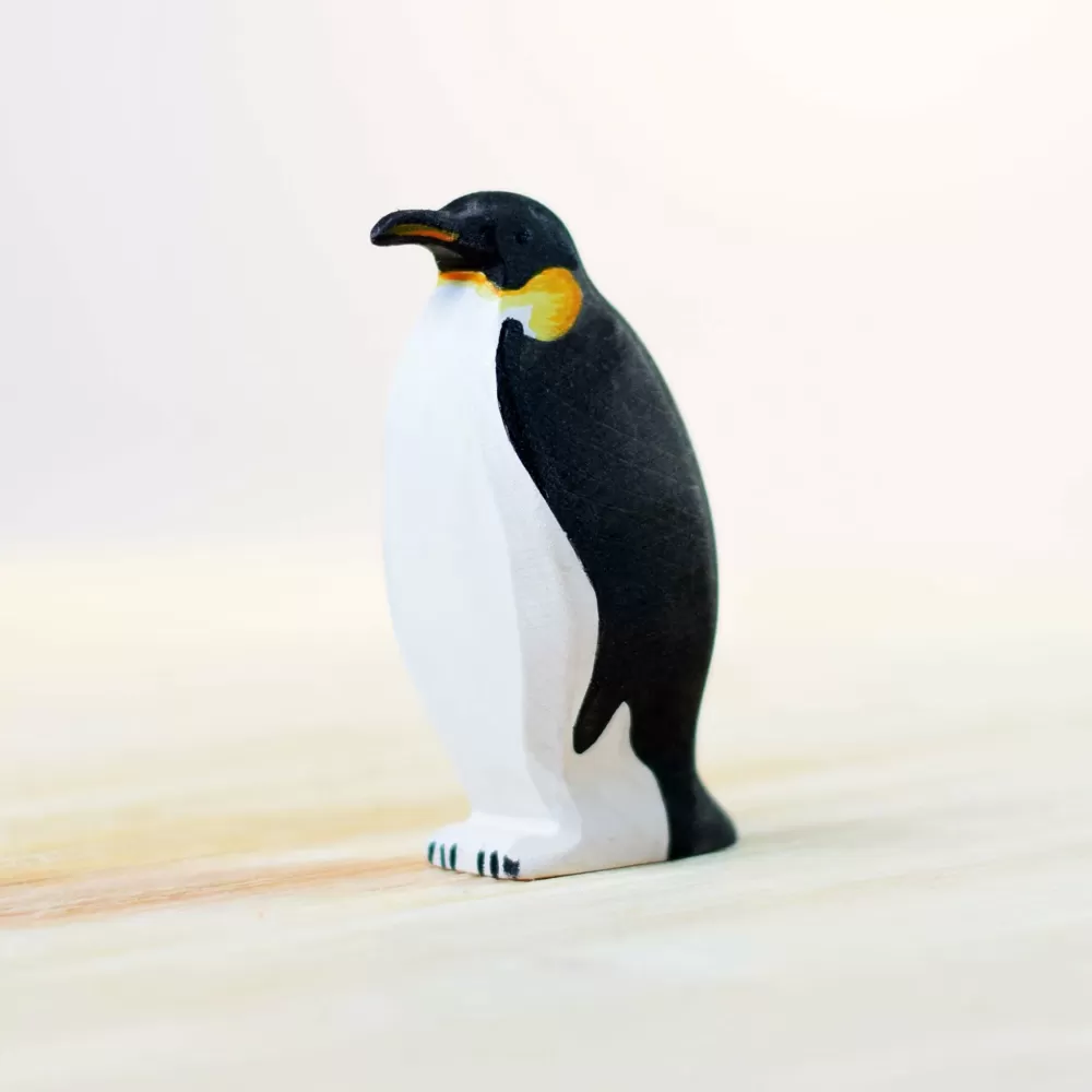 Clearance Bumbutoys Pinguino Imperiale Femmina In Legno