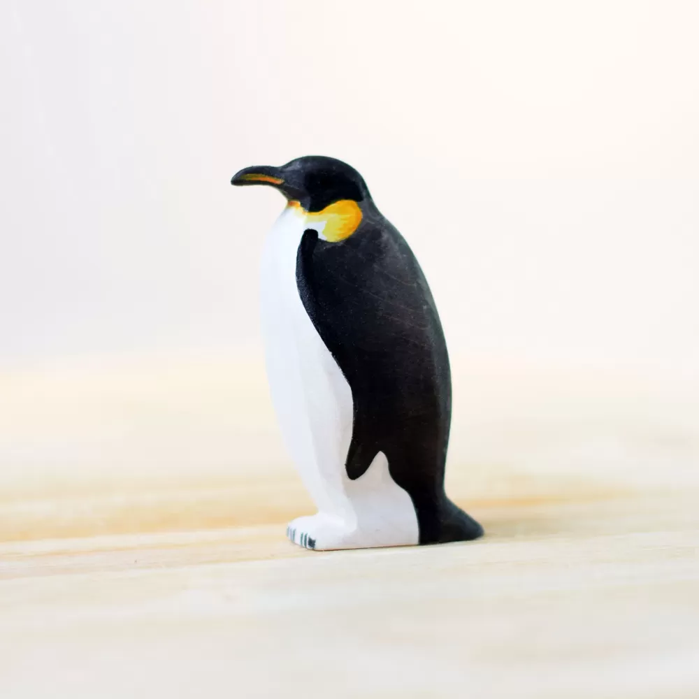 Clearance Bumbutoys Pinguino Imperiale Femmina In Legno
