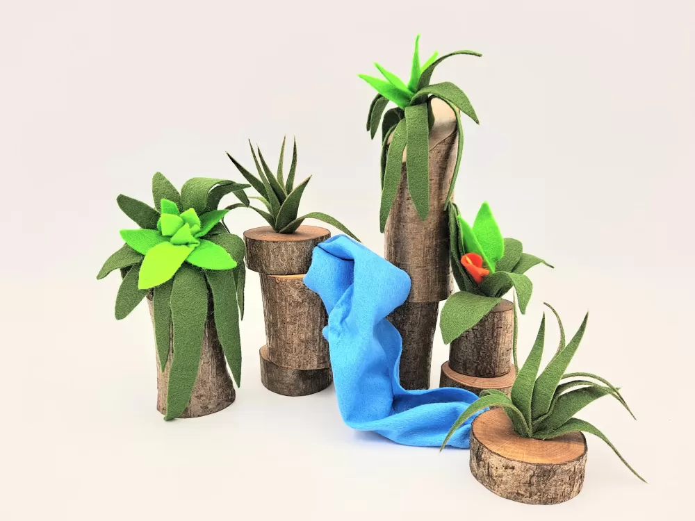 Clearance Magic Wood Play Set Cascata - Vegan Friendly -