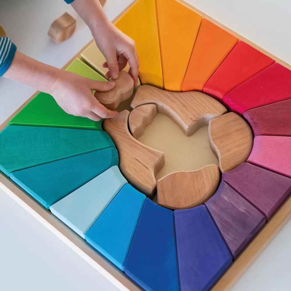 Best Sale Grimm's Puzzle Leone Arcobaleno