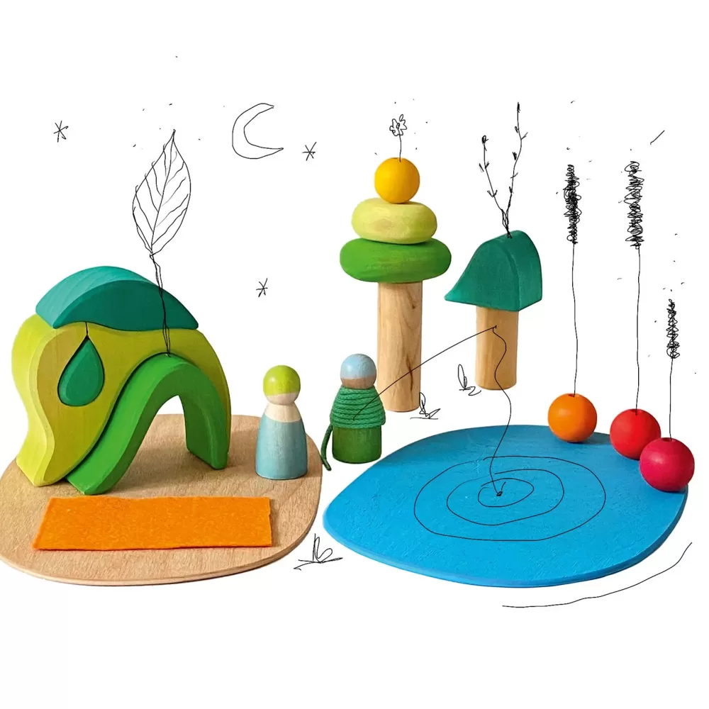 Store Grimm's Set Mini Mondo "In The Woods"-