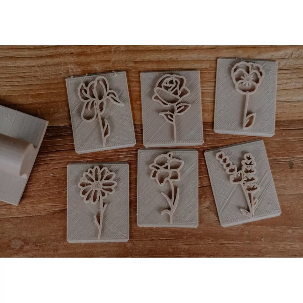 Cheap Kinfolk Pantry Stampini In Bioplastica Per Pasta Modellabile Fiori